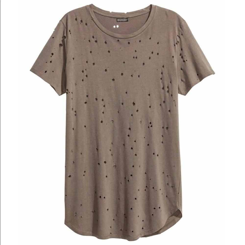 H&M Men’s Hole Patterned Shirt
